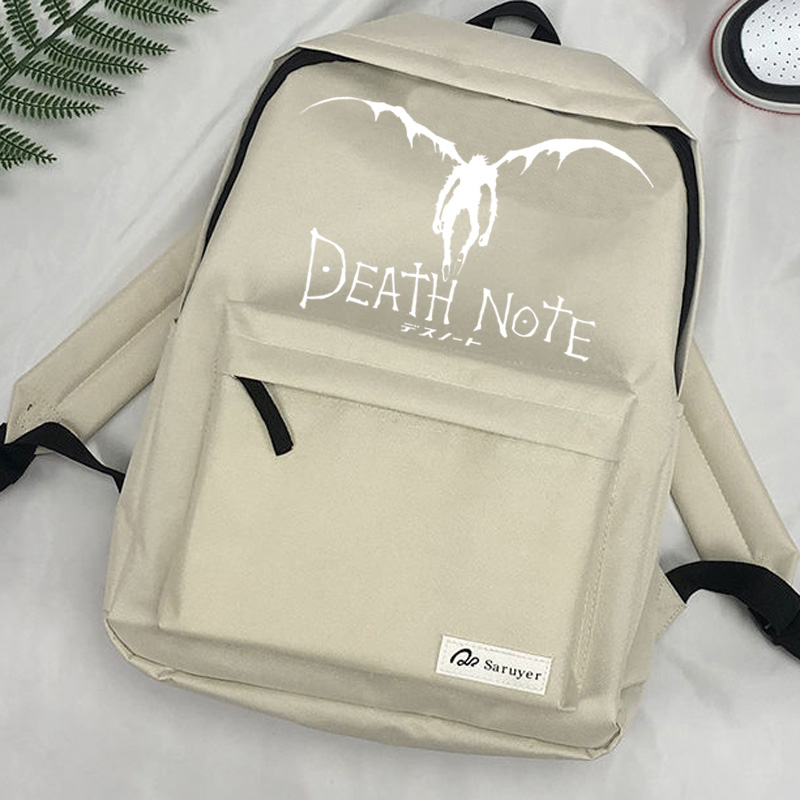 Anime DN Death Note mochilas school anime laptop travel mochilas da moda men backpack