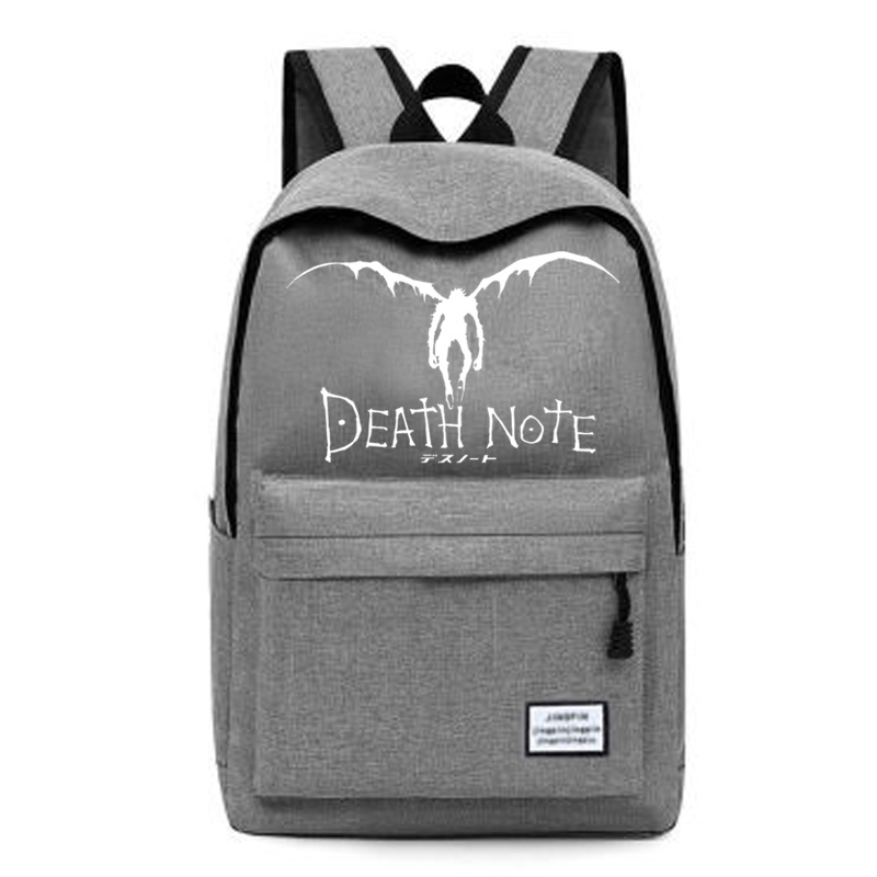 Anime DN Death Note mochilas school anime laptop travel mochilas da moda men backpack