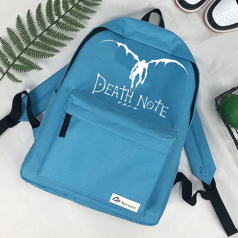Anime DN Death Note mochilas school anime laptop travel mochilas da moda men backpack