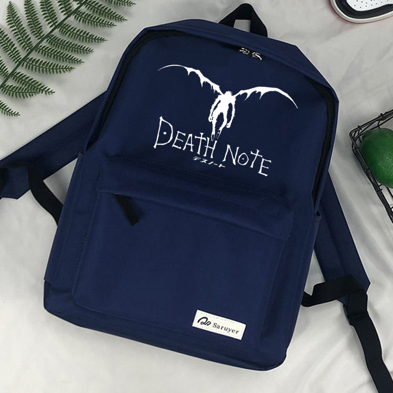 Anime DN Death Note mochilas school anime laptop travel mochilas da moda men backpack