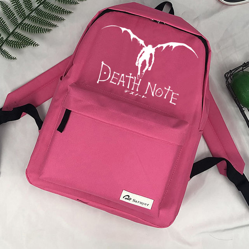 Anime DN Death Note mochilas school anime laptop travel mochilas da moda men backpack