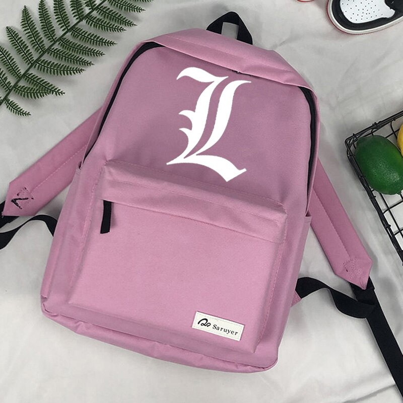 Anime DN Death Note mochilas travel school anime kawaii sac a dos mujer infantil men backpack