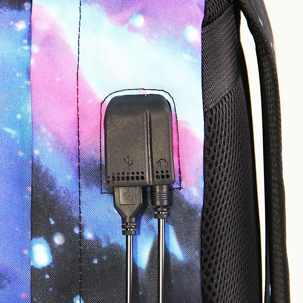 Anime DN Death Note Backpack For Teenager Kids Schoolbags Women Men With USB Charging Chain Bundle Backpack Daily Travel Bags