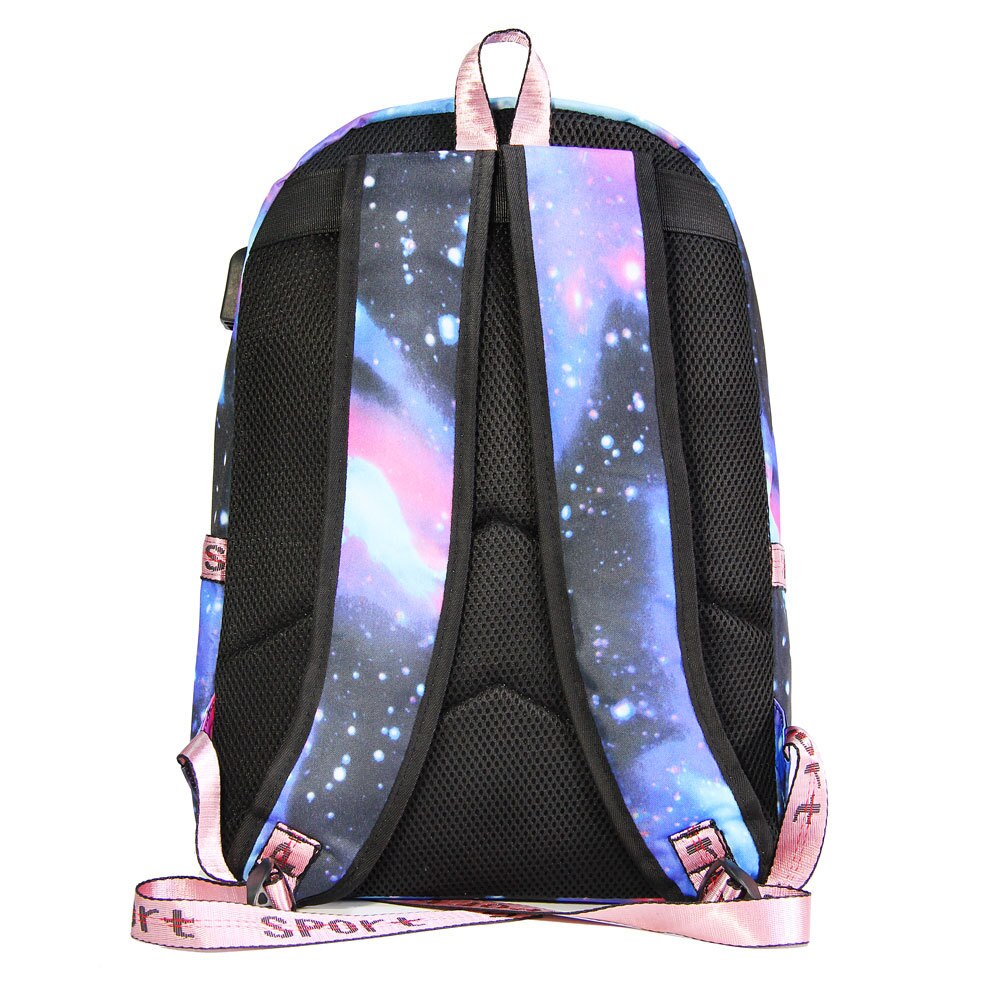 Anime DN Death Note Backpack For Teenager Kids Schoolbags Women Men With USB Charging Chain Bundle Backpack Daily Travel Bags