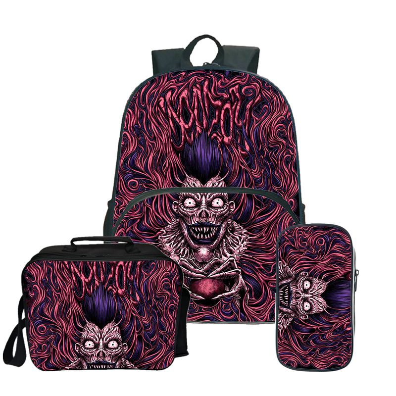 Waterproof Women Backpack Female High Quality School Bag for Teenage Girls Anime DN Death Note Travel Backpack College Book Mochila 3pcs Waterproof Women Backpack Female High Quality School Bag for Teenage Girls Anime DN Death Note Travel Backpack College Book Mochila 3pcs