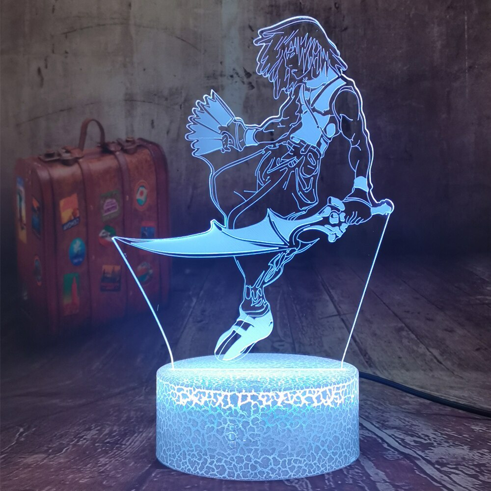 Anime DN Death Note L Lawliet Figure 3D Led Night Light for Child Room Bedside Decor Cool USB Touch Remote Table Lampara Kids Toys Anime DN Death Note L Lawliet Figure 3D Led Night Light for Child Room Bedside Decor Cool USB Touch Remote Table Lampara Kids Toys