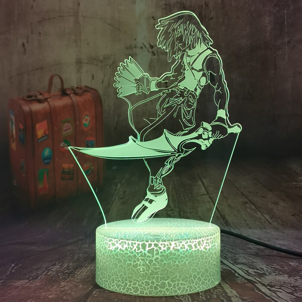 Anime DN Death Note L Lawliet Figure 3D Led Night Light for Child Room Bedside Decor Cool USB Touch Remote Table Lampara Kids Toys Anime DN Death Note L Lawliet Figure 3D Led Night Light for Child Room Bedside Decor Cool USB Touch Remote Table Lampara Kids Toys