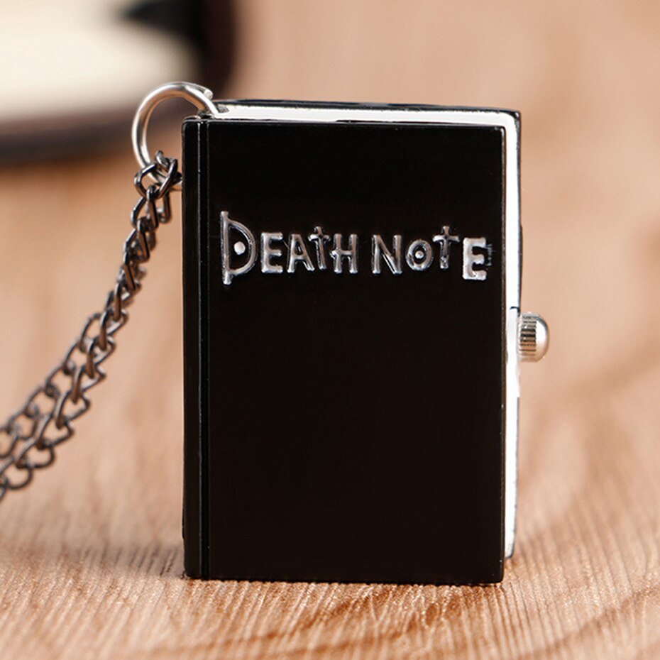 Anime DN Death Note Quartz Pocket Watch Vintage Double L Pendant Watches Men With Necklace Accessories Gifts Reloj De Bolsillo Anime DN Death Note Quartz Pocket Watch Vintage Double L Pendant Watches Men With Necklace Accessories Gifts Reloj De Bolsillo