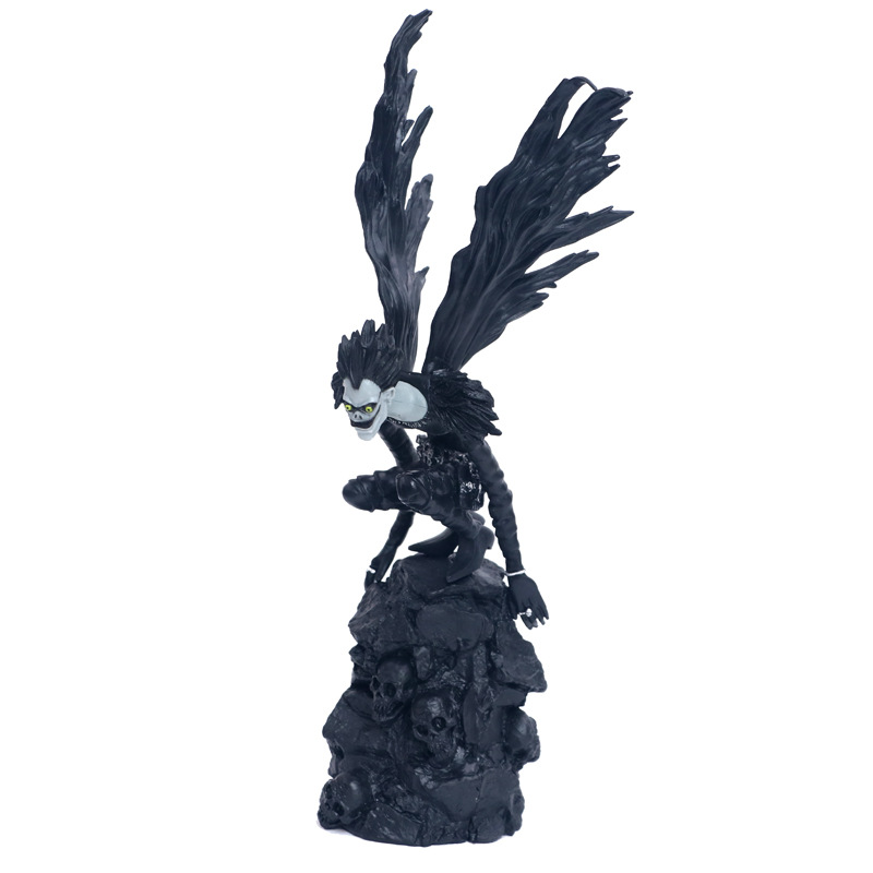 28cm Anime DN Death Note Beeldjes Horror Grim Reaper Figure Decoration Figurine Movie&TV Finished Goods Model Peripherals Puppets 28cm Anime DN Death Note Beeldjes Horror Grim Reaper Figure Decoration Figurine Movie&TV Finished Goods Model Peripherals Puppets