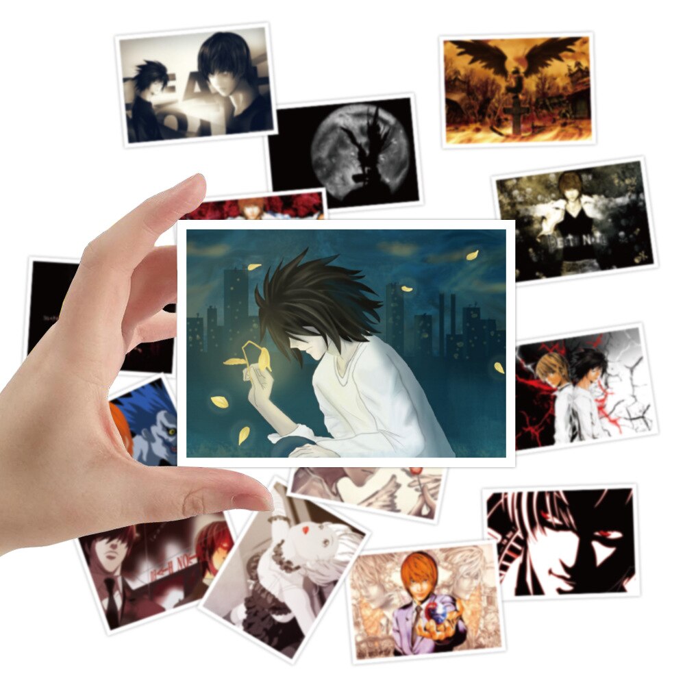 30Pcs Stickers Anime DN Death Note Stickers Graffiti Stickers Anime DN Death Note Action Stickers Stickers for Laptop Stickers Laptop