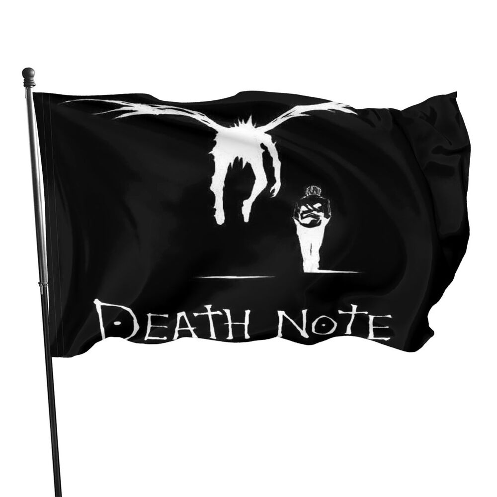 90x150cm Classic Series Anime DN Death Note Bar Livingroom Cafe Flag for Decoration banner 90x150cm Classic Series Anime DN Death Note Bar Livingroom Cafe Flag for Decoration banner
