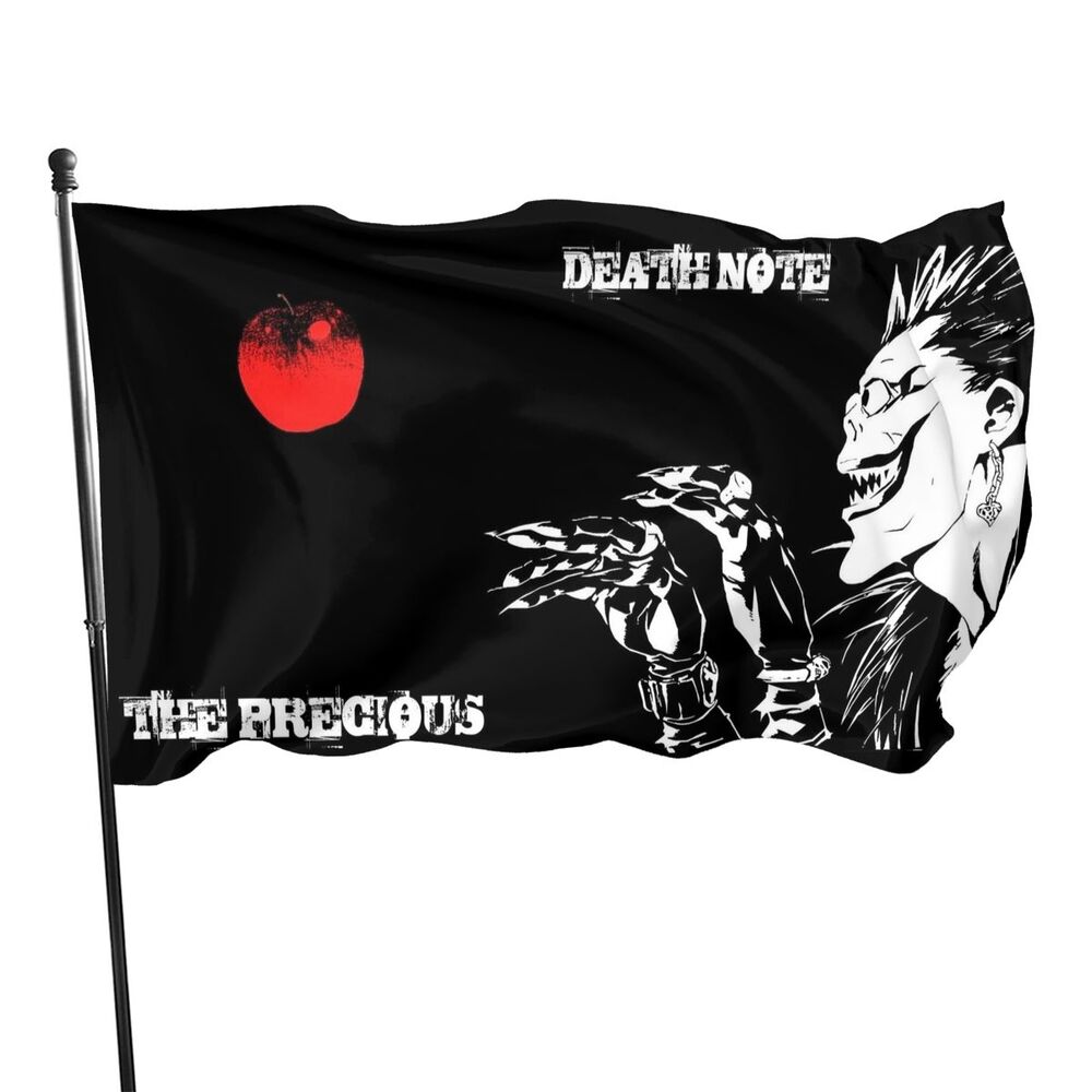 90x150cm Classic Series Anime DN Death Note Bar Livingroom Cafe Flag for Decoration banner 90x150cm Classic Series Anime DN Death Note Bar Livingroom Cafe Flag for Decoration banner