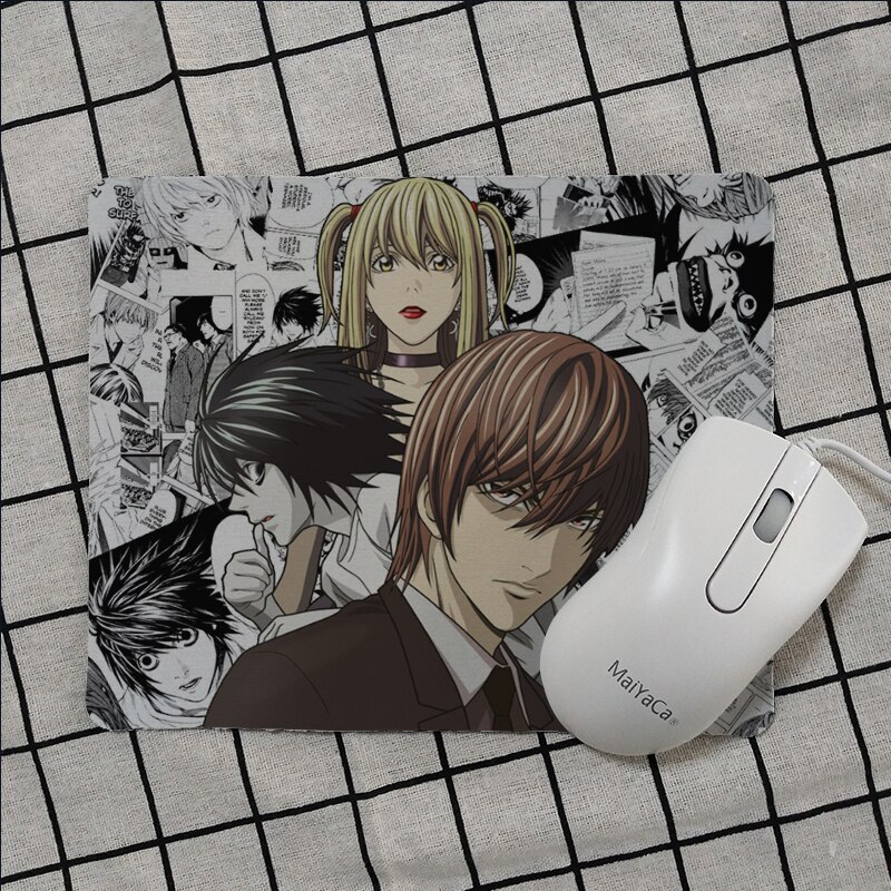 Maiya Top Quality Anime DN Death Note Durable Rubber Mouse Mat Pad Top Selling Wholesale Gaming Pad mouse Maiya Top Quality Anime DN Death Note Durable Rubber Mouse Mat Pad Top Selling Wholesale Gaming Pad mouse