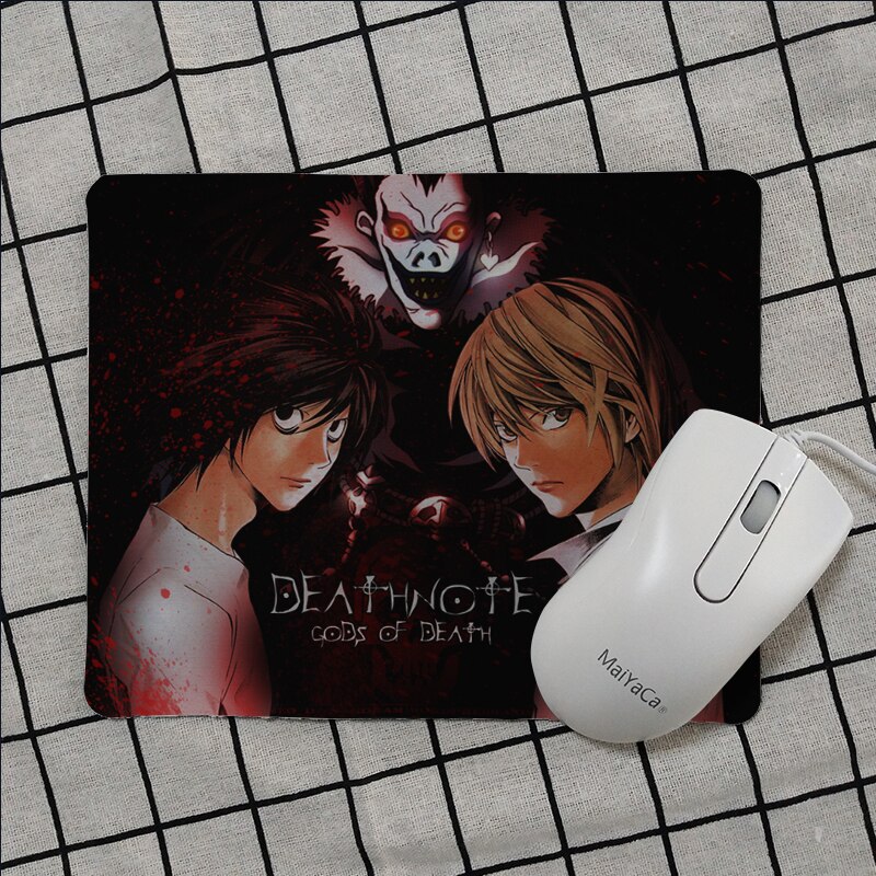 Maiya Top Quality Anime DN Death Note Durable Rubber Mouse Mat Pad Top Selling Wholesale Gaming Pad mouse Maiya Top Quality Anime DN Death Note Durable Rubber Mouse Mat Pad Top Selling Wholesale Gaming Pad mouse