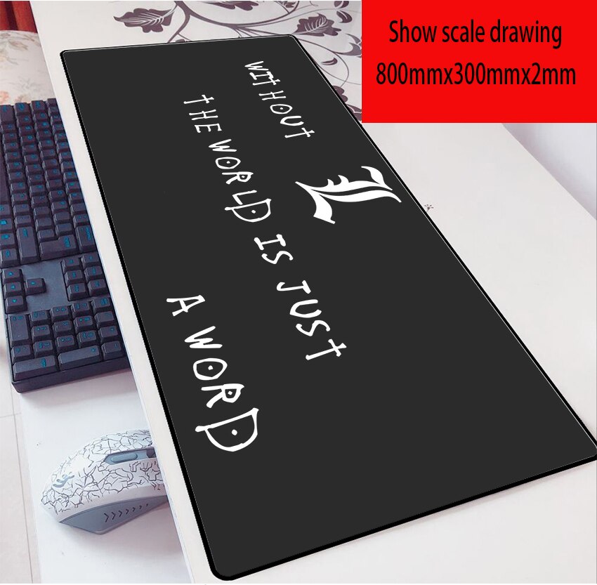 Anime DN Death Note Mats 900x400x2mm Kira Gaming Mouse Pad Big Keyboard Mousepad Notebook Gamer Accessories Padmouse Mat Dropship Anime DN Death Note Mats 900x400x2mm Kira Gaming Mouse Pad Big Keyboard Mousepad Notebook Gamer Accessories Padmouse Mat Dropship