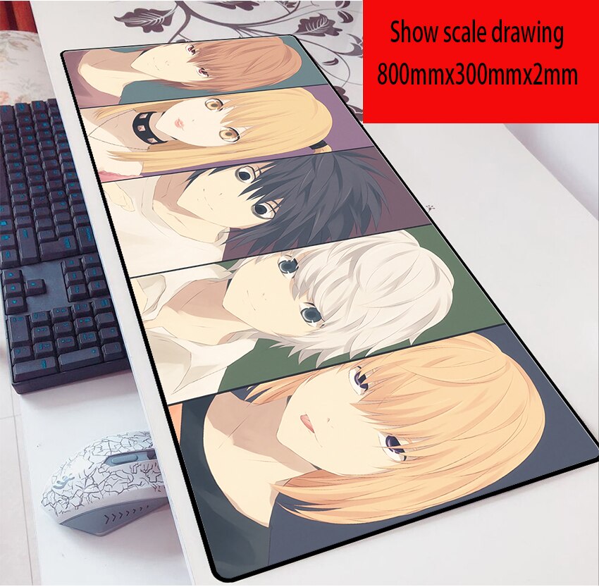 Anime DN Death Note Mats 900x400x2mm Kira Gaming Mouse Pad Big Keyboard Mousepad Notebook Gamer Accessories Padmouse Mat Dropship Anime DN Death Note Mats 900x400x2mm Kira Gaming Mouse Pad Big Keyboard Mousepad Notebook Gamer Accessories Padmouse Mat Dropship