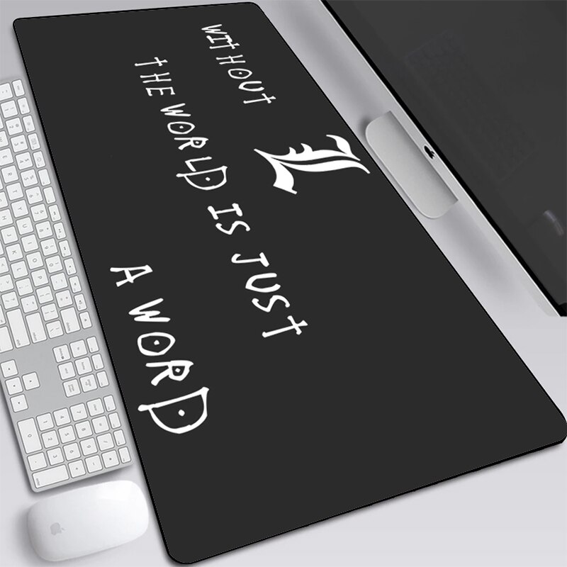 Anime DN Death Note MatsKira Gaming Mouse Pad Big Keyboard Mousepad Notebook Gamer Accessories Padmouse 900x400x2mm Mat Dropship Anime DN Death Note MatsKira Gaming Mouse Pad Big Keyboard Mousepad Notebook Gamer Accessories Padmouse 900x400x2mm Mat Dropship