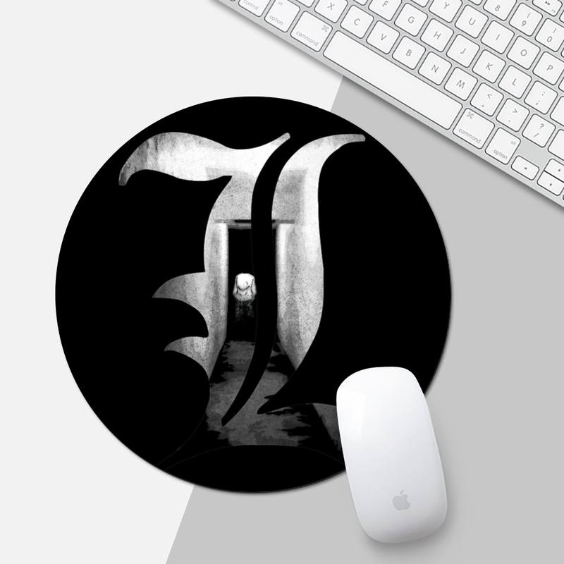 Anime DN Death Note Laptop Gaming Mice Mousepad Game Office Work Round Mouse Mat pad XL Non-slip Laptop Cushion mousepad Anime DN Death Note Laptop Gaming Mice Mousepad Game Office Work Round Mouse Mat pad XL Non-slip Laptop Cushion mousepad