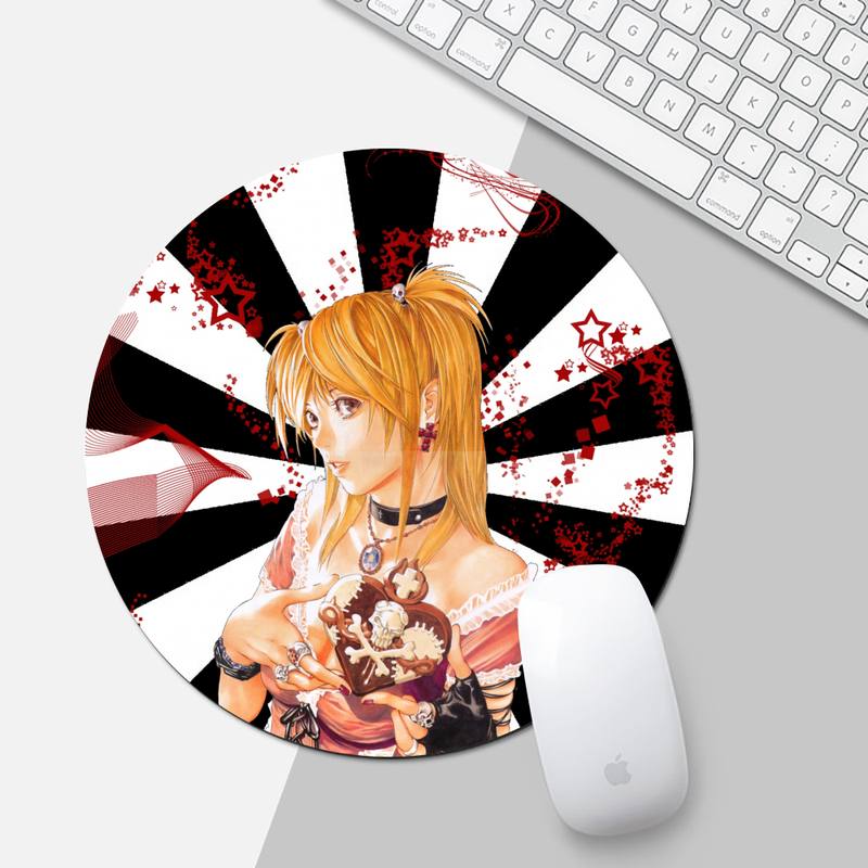 Anime DN Death Note DIY Design Pattern Game mousepad Mouse pad Game Officework Mat Non-slip Laptop Cushion mousepad