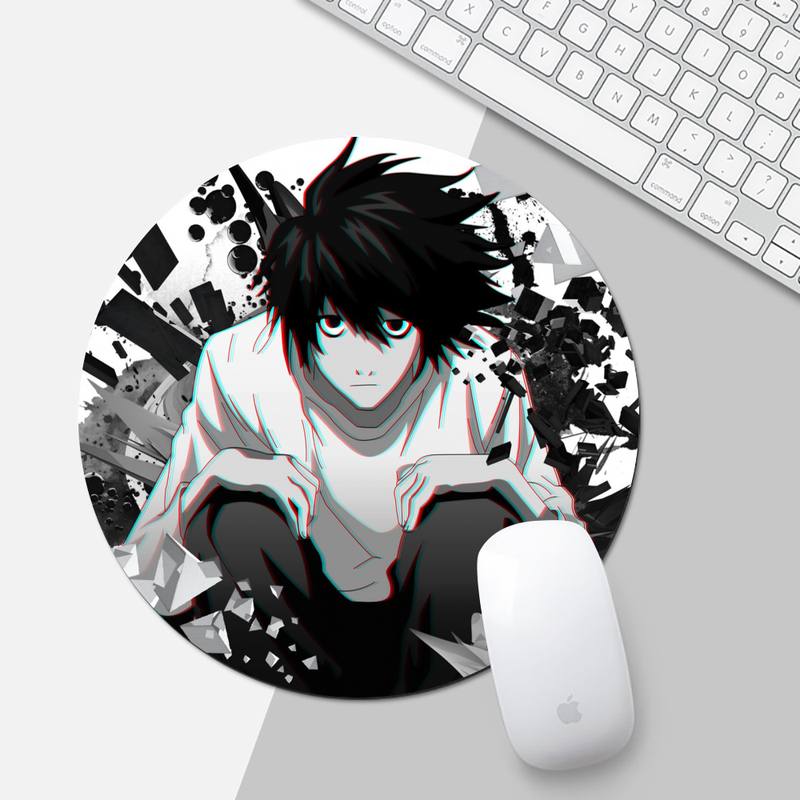Anime DN Death Note DIY Design Pattern Game mousepad Mouse pad Game Officework Mat Non-slip Laptop Cushion mousepad