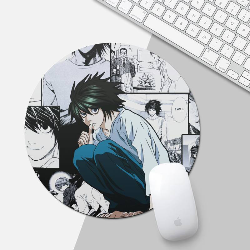 Anime DN Death Note DIY Design Pattern Game mousepad Mouse pad Game Officework Mat Non-slip Laptop Cushion mousepad