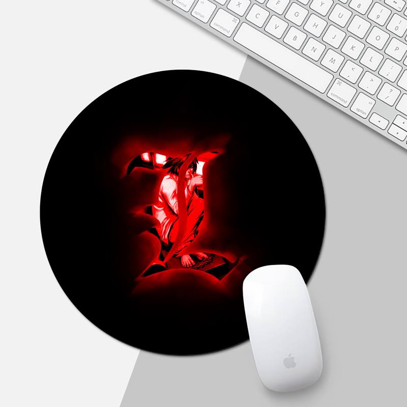 Anime DN Death Note DIY Design Pattern Game mousepad Mouse pad Game Officework Mat Non-slip Laptop Cushion mousepad