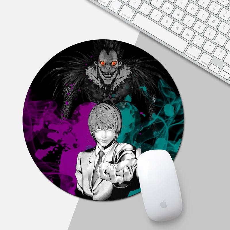 Anime DN Death Note DIY Design Pattern Game mousepad Mouse pad Game Officework Mat Non-slip Laptop Cushion mousepad