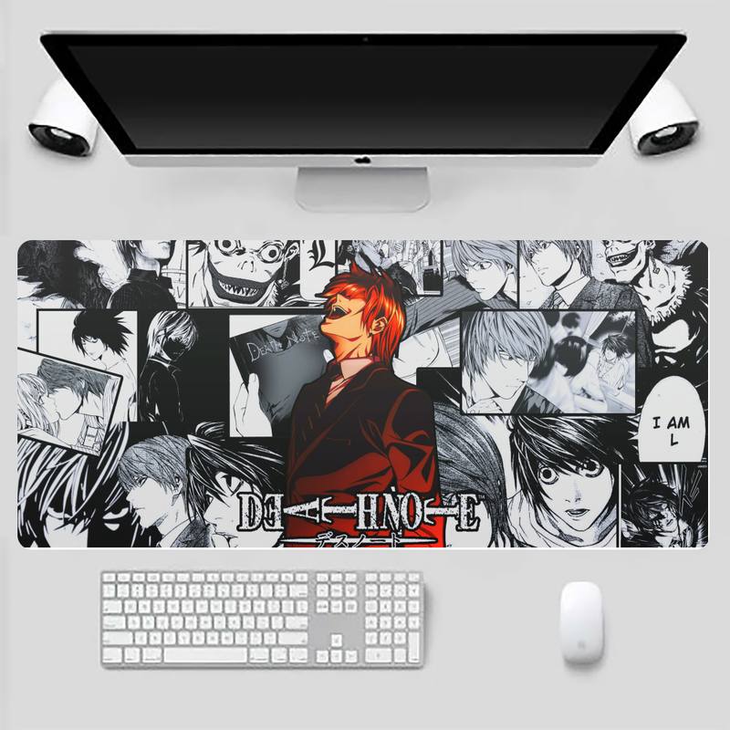 anime death note Silicone Pad to Mouse Game Desk Table Protect Game Office Work Mouse Mat pad X XL Non-slip Laptop Cushion anime death note Silicone Pad to Mouse Game Desk Table Protect Game Office Work Mouse Mat pad X XL Non-slip Laptop Cushion