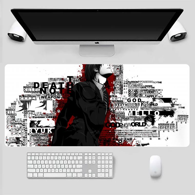 anime death note Silicone Pad to Mouse Game Desk Table Protect Game Office Work Mouse Mat pad X XL Non-slip Laptop Cushion anime death note Silicone Pad to Mouse Game Desk Table Protect Game Office Work Mouse Mat pad X XL Non-slip Laptop Cushion