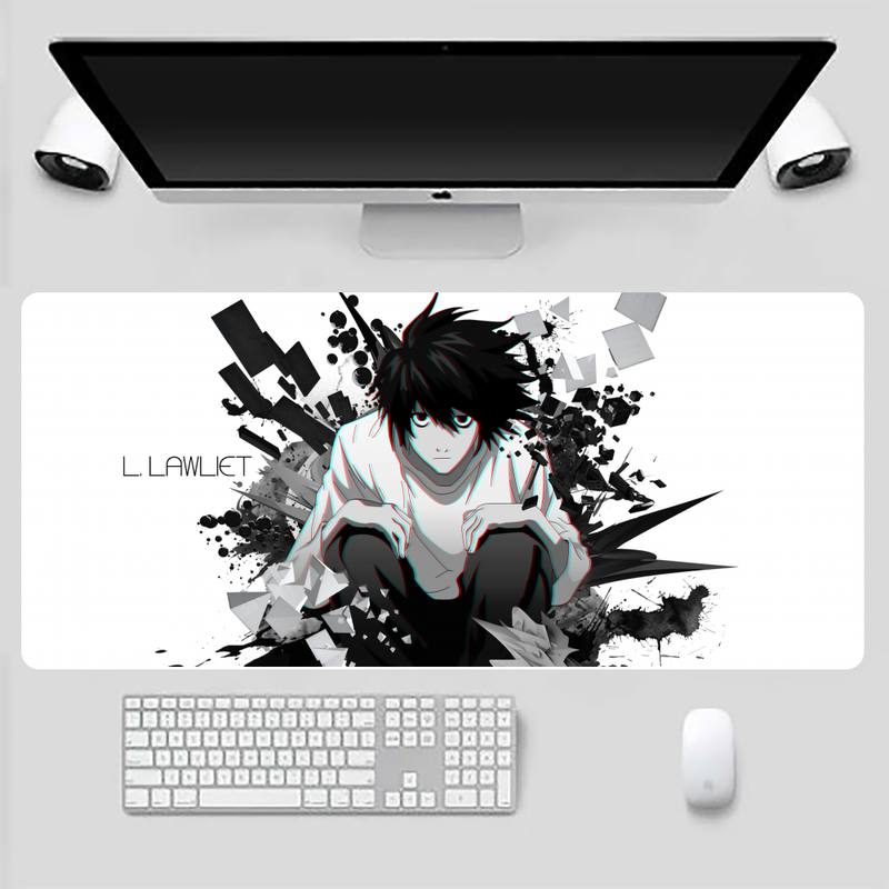 anime death note Silicone Pad to Mouse Game Desk Table Protect Game Office Work Mouse Mat pad X XL Non-slip Laptop Cushion anime death note Silicone Pad to Mouse Game Desk Table Protect Game Office Work Mouse Mat pad X XL Non-slip Laptop Cushion