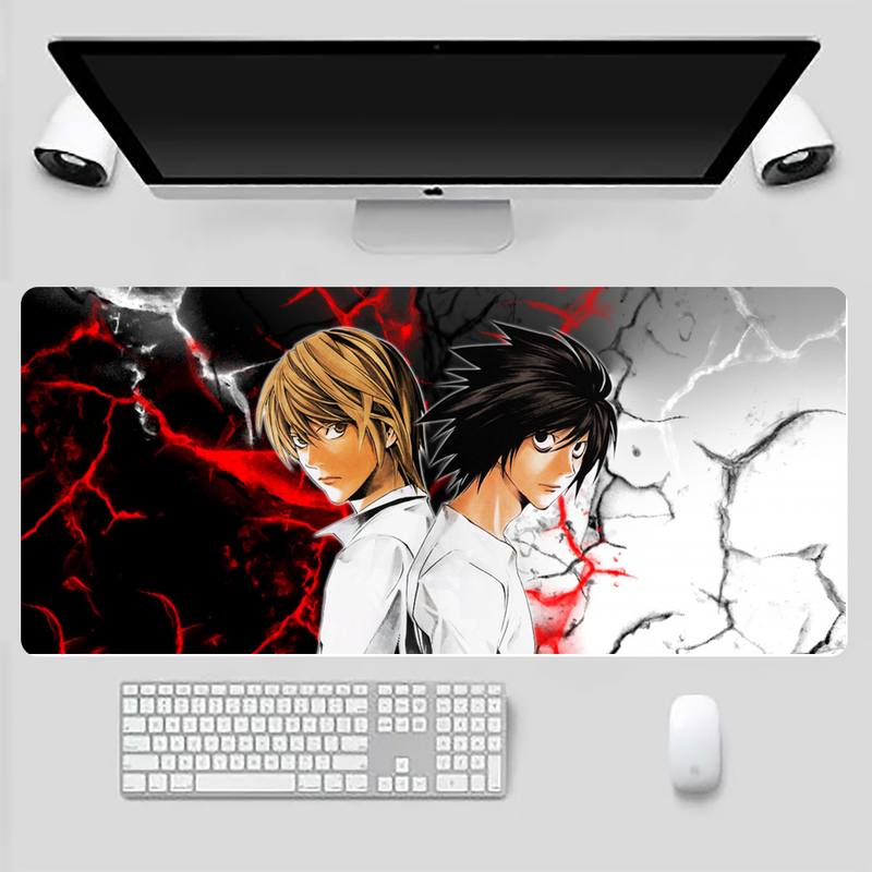 anime death note Silicone Pad to Mouse Game Desk Table Protect Game Office Work Mouse Mat pad X XL Non-slip Laptop Cushion anime death note Silicone Pad to Mouse Game Desk Table Protect Game Office Work Mouse Mat pad X XL Non-slip Laptop Cushion