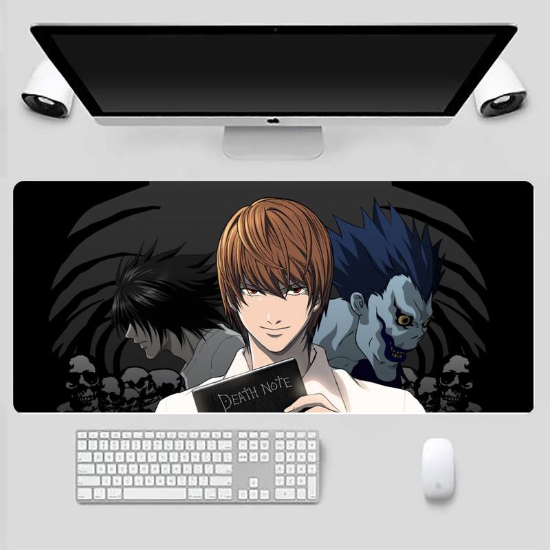 anime death note Silicone Pad to Mouse Game Desk Table Protect Game Office Work Mouse Mat pad X XL Non-slip Laptop Cushion anime death note Silicone Pad to Mouse Game Desk Table Protect Game Office Work Mouse Mat pad X XL Non-slip Laptop Cushion