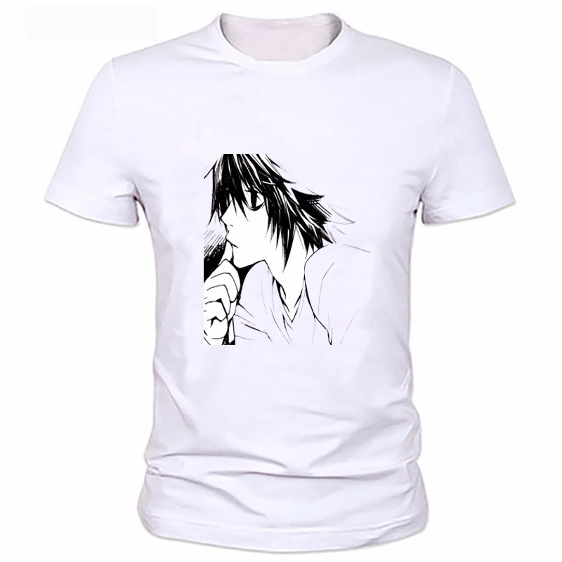 Anime DN Death Note L Men T-Shirt