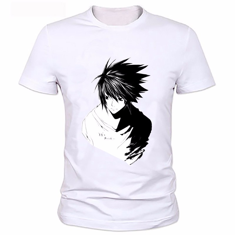Anime DN Death Note L Men T-Shirt