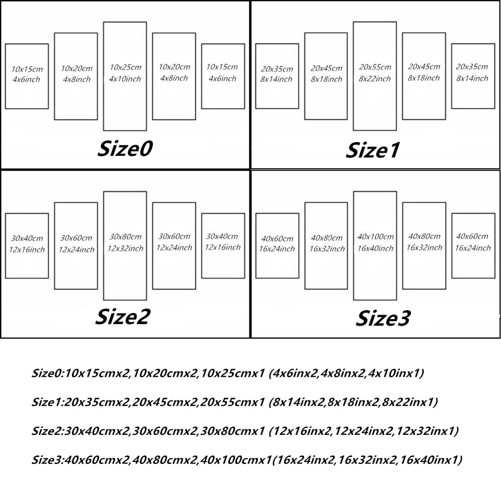 Anime DN Death Note 5 Panel Canvas Animation Printed Poster Modular Home Decor For Living Room Wall Art