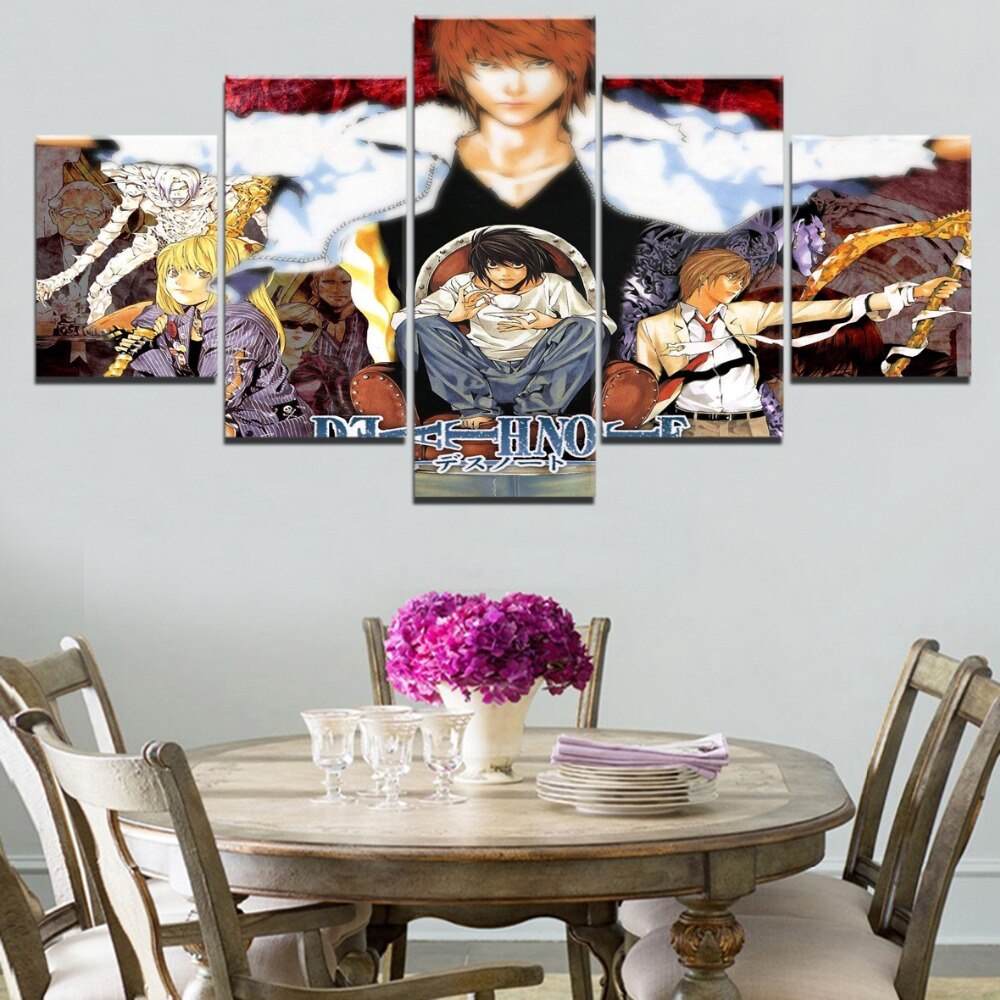 Anime DN Death Note Character HD Print Wall Decor Poster Anime DN Death Note Character HD Print Wall Decor Poster