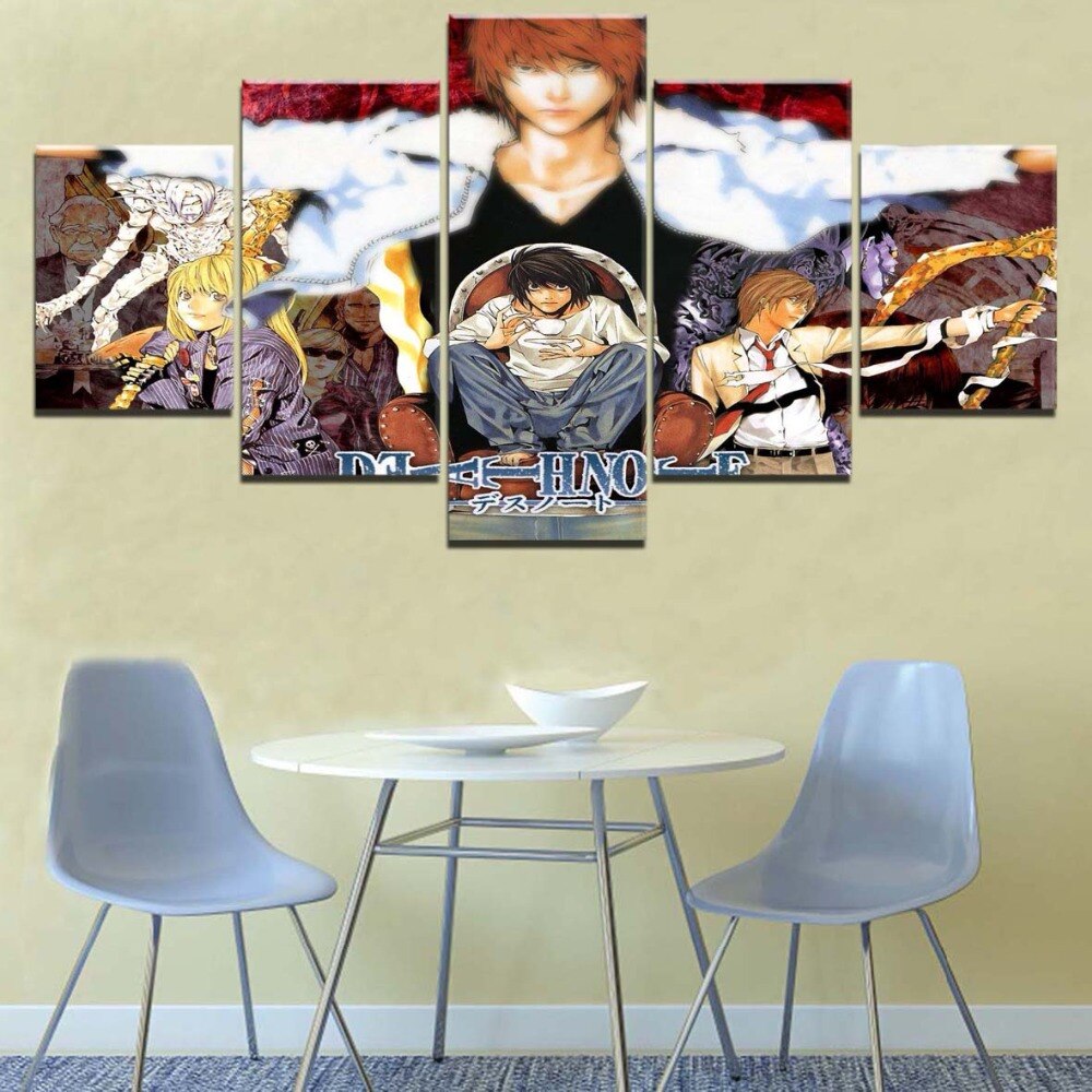Anime DN Death Note Character HD Print Wall Decor Poster Anime DN Death Note Character HD Print Wall Decor Poster
