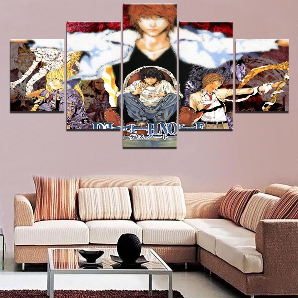 Anime DN Death Note Character HD Print Wall Decor Poster Anime DN Death Note Character HD Print Wall Decor Poster