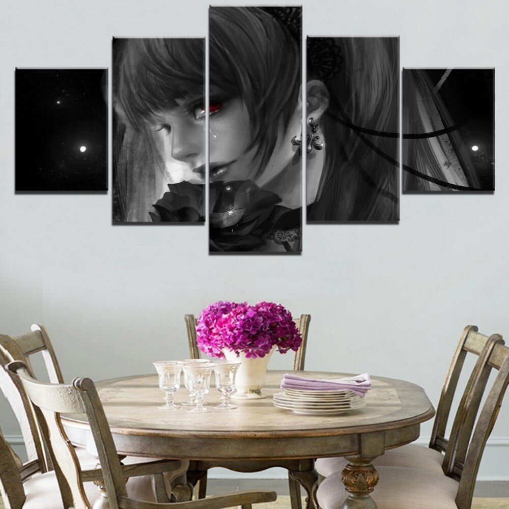 Anime DN Death Note Home Decorative Canvas Poster