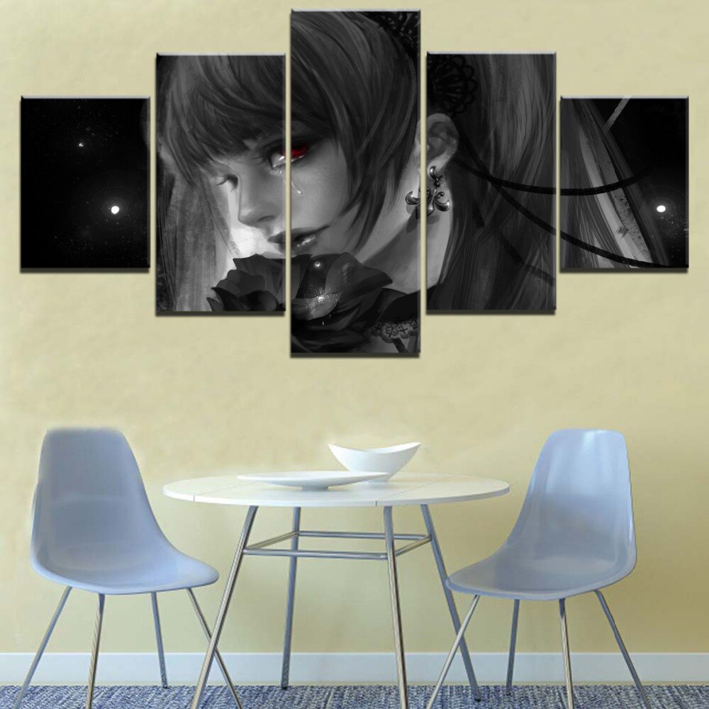 Anime DN Death Note Home Decorative Canvas Poster