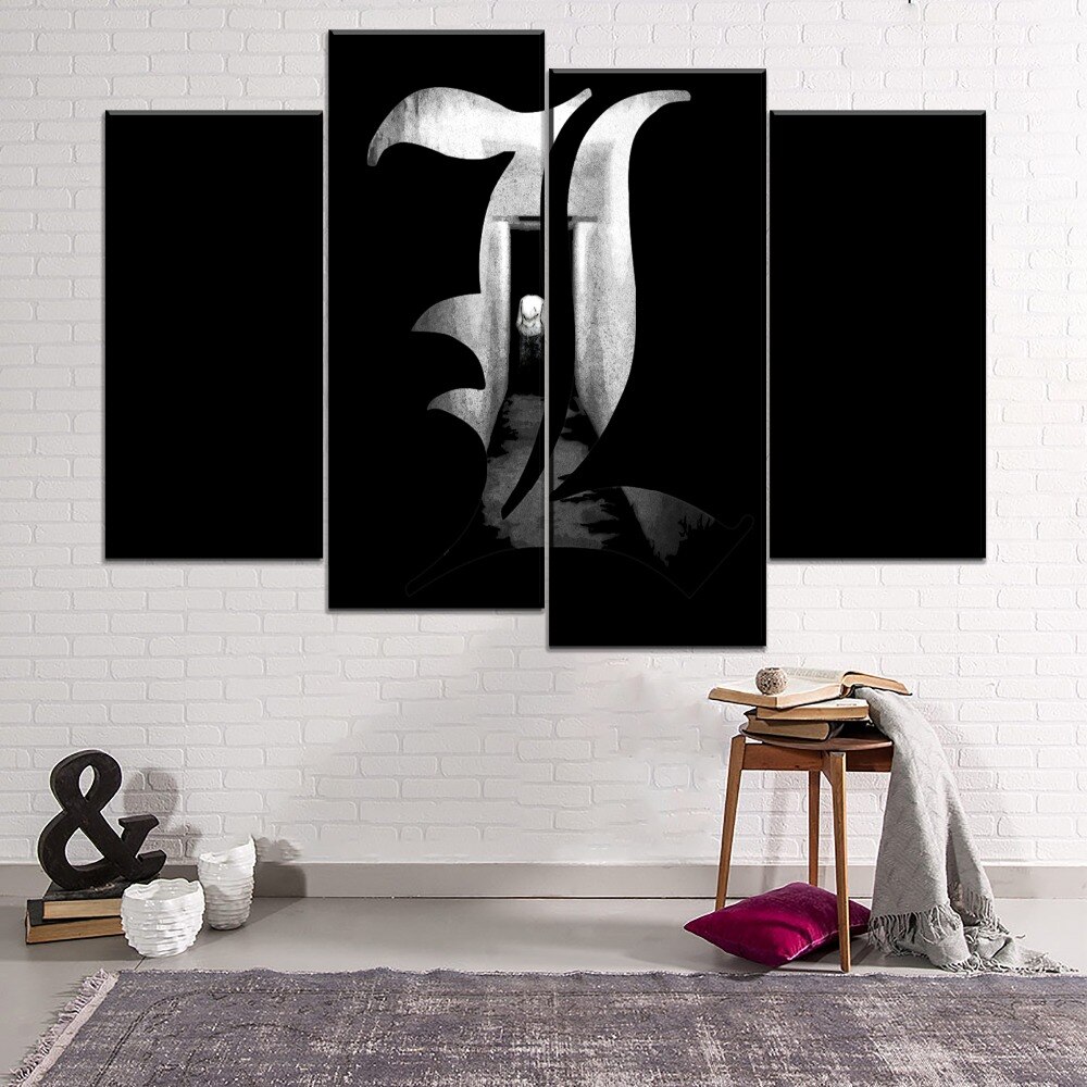 One Set - 3 Piece Anime DN Death Note L Lawliet Poster