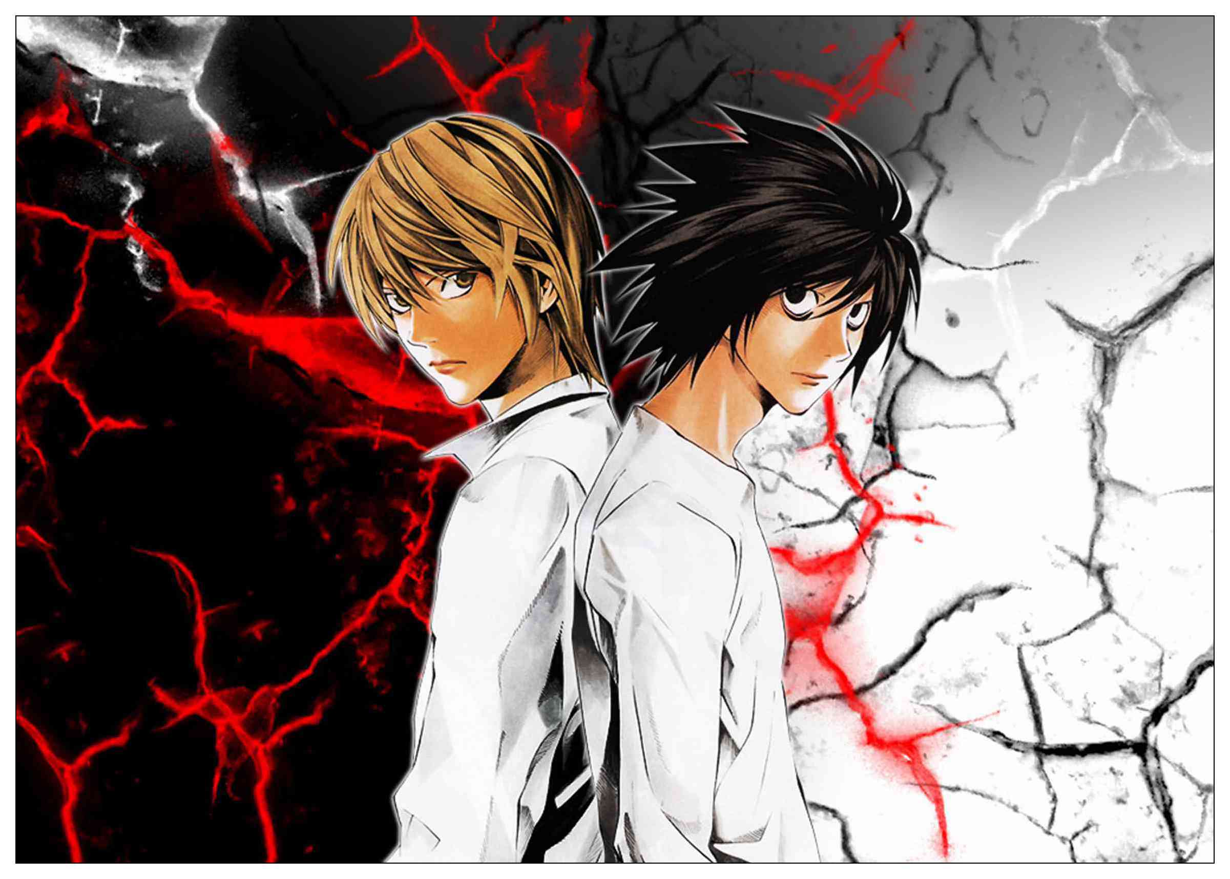 Anime DN Death Note Poster - High Quality Printing Wallpaper Modern Decoration