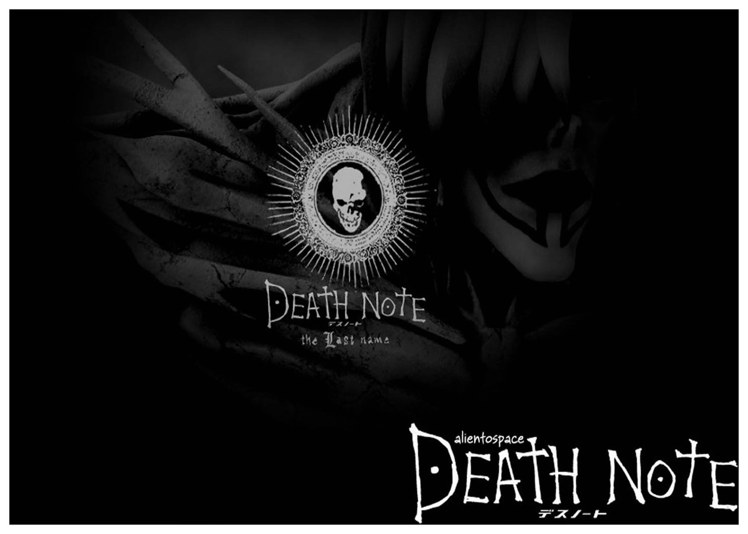 Anime DN Death Note Poster - High Quality Printing Wallpaper Modern Decoration