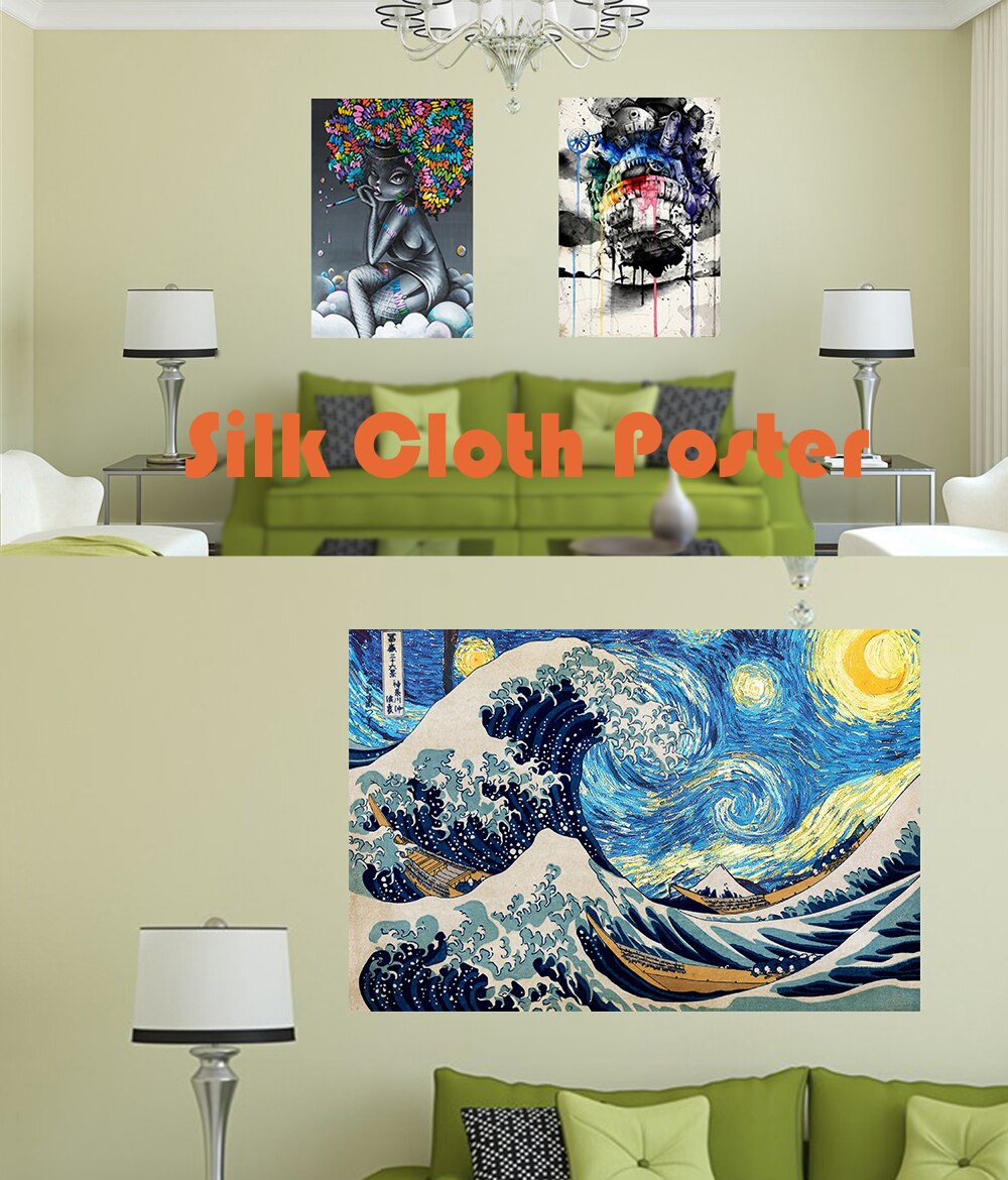 Anime DN Death Note Poster 27x40cm - Silk Cloth Poster - Home Decor Anime DN Death Note Poster 27x40cm - Silk Cloth Poster - Home Decor